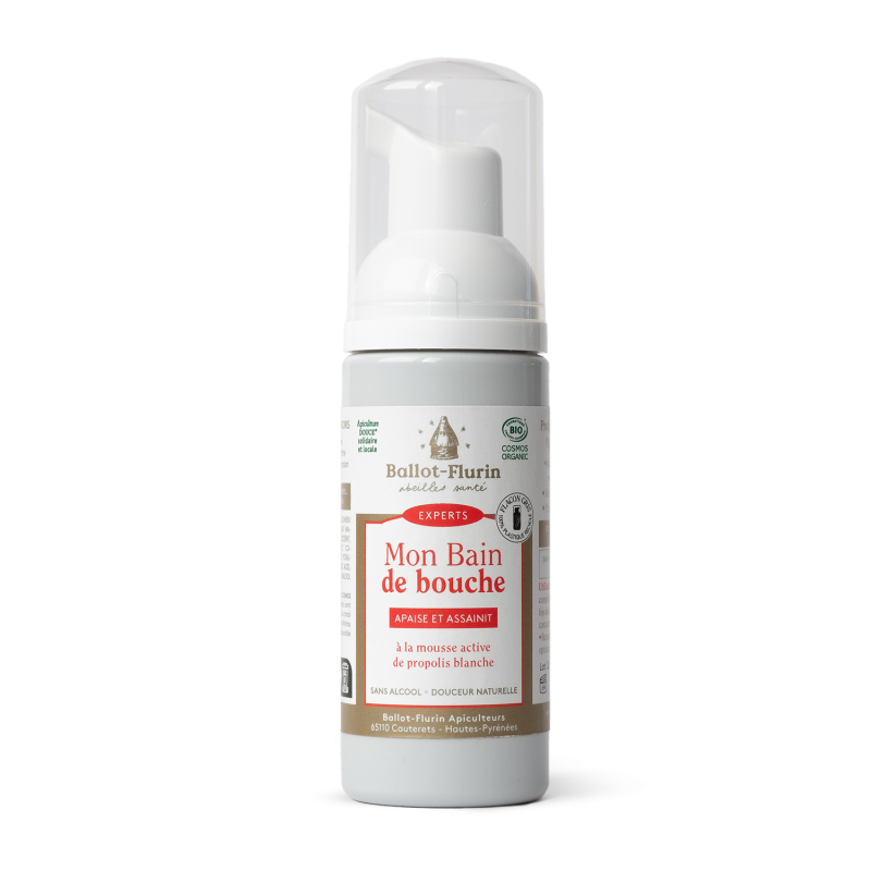 Mon Bain de bouche à la propolis blanche