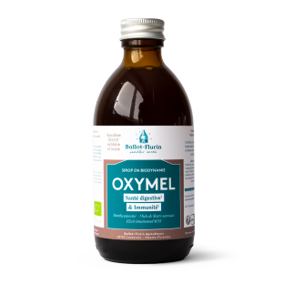 Oxymel BIO - Sirop de vinaigre de miel et menthe