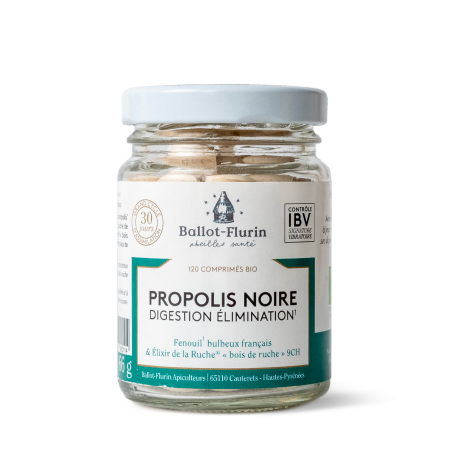 Black Propolis Tablets - For Digestion and Elimination
